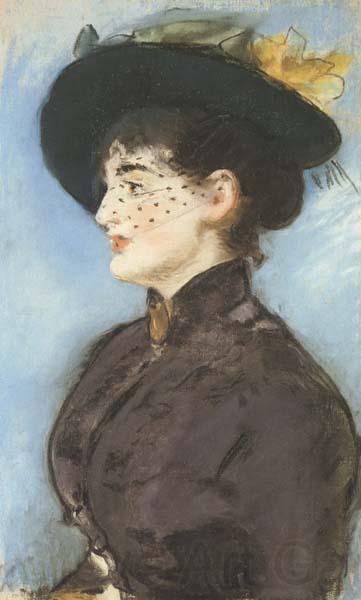 Edouard Manet La Viennoise,Irma Brunner (mk40)
